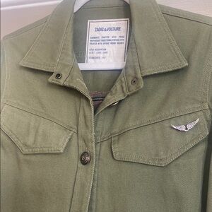 Zadig & Voltaire Green Jacket